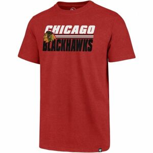47 NHL CHICAGO BLACKHAWKS SHADOW CLUB TEE Pánské tričko, Červená,Bílá,Černá, velikost XL