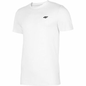 4F MENS T-SHIRTS bílá M - Pánské tričko