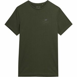 4F T-SHIRT Pánské tričko, šedá, velikost