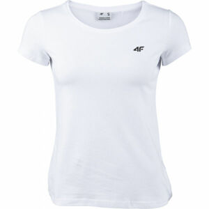 4F WOMENS T-SHIRTS bílá Bijela - Dámské tričko