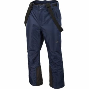 4F MEN´S SKI TROUSERS Pánské lyžařské kalhoty, Tmavě modrá,Černá, velikost XXL