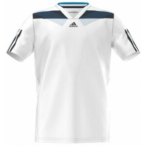 adidas B BARR TEE bílá L - Dětské tenisové triko