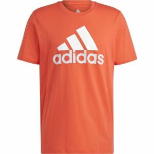 adidas BIG LOGO TEE Pánské tričko, oranžová, veľkosť S