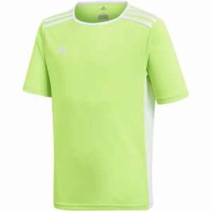 adidas ENTRADA 18 JSYY Chlapecký fotbalový dres, světle zelená, velikost 164