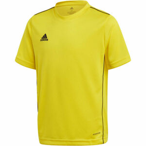 adidas CORE18 JSY Y Juniorský fotbalový dres, žlutá, velikost 164