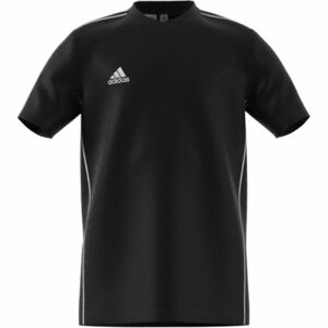 adidas CORE 18 TEE Y Dětské tričko, černá, velikost 164
