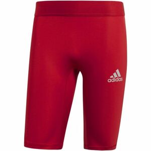 adidas ALPHASKIN SPORT SHORT TIGHTS  M červená Crvena - Pánské spodní trenky