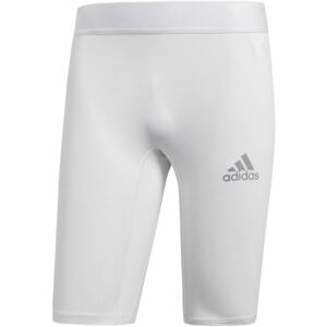 adidas ALPHASKIN SPORT SHORT TIGHTS  M Pánské spodní trenky, Bílá,Šedá, velikost XL