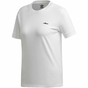 adidas ADILETTE TEE Dámské tričko, bílá, velikost 38