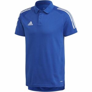 adidas CONDIVO20 POLO modrá L - Pánské polo tričko