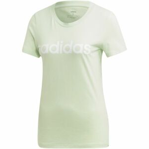 adidas ESSENTIALS LINEAR SLIM TEE Dámské tričko, světle zelená, velikost M