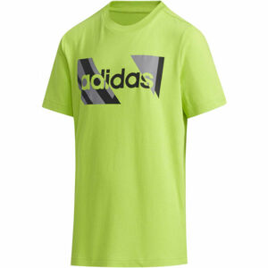adidas YB Q2 T Chlapecké tričko, Zelená, velikost 128