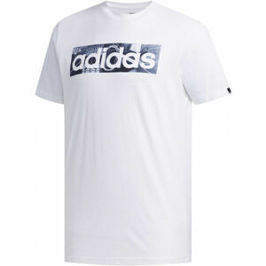 adidas BXD PHOTO TEE bílá L - Pánské tričko