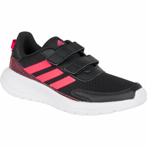 adidas TENSAUR RUN C Dětská volnočasová obuv, Černá,Bílá,Růžová, velikost 31