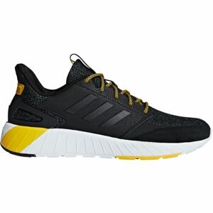 adidas QUESTAR STRIKE Pánská volnočasová obuv, Černá,Žlutá,Bílá, velikost 11.5
