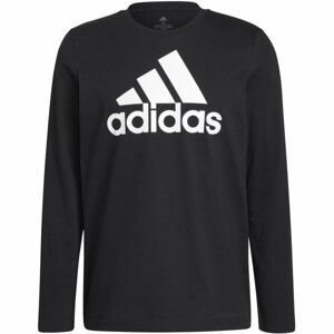 adidas BL SJ LS T Pánské tričko, Černá,Bílá, velikost S