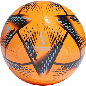 adidas AL RIHLA CLUB Fotbalový míč, oranžová, velikost