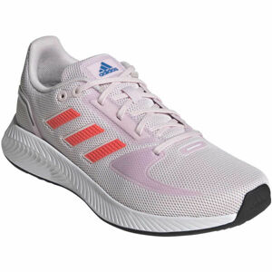 adidas RUNFALCON 2.0 Dámská běžecká obuv, Bílá,Růžová,Oranžová, velikost 36 2/3
