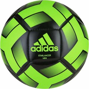 adidas STARLANCER MINI Mini fotbalový míč, zelená, veľkosť 1
