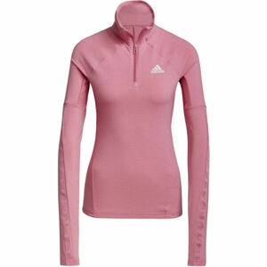 adidas MT HZ LS Dámské tričko, Růžová,Bílá, velikost M