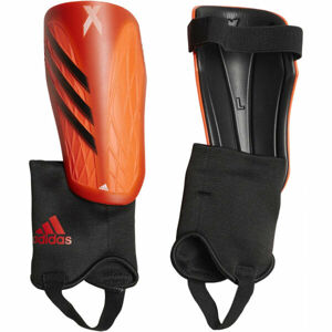 adidas X SG MTC Pánské fotbalové chrániče, oranžová, velikost L