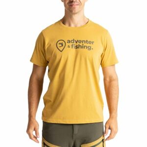 ADVENTER & FISHING Pánské tričko Pánské tričko, hnědá, velikost XL