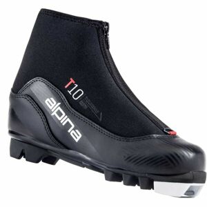 Alpina T 10 JR Dětská obuv na běžecké lyžování, černá, veľkosť 38
