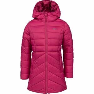 ALPINE PRO ARICANO Dívčí kabát, růžová, veľkosť 116-122