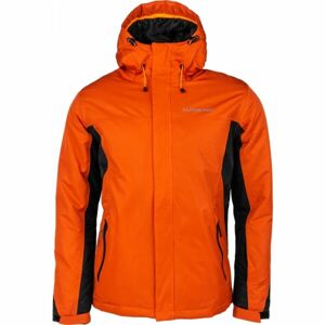 ALPINE PRO ARTON Pánská lyžařská bunda, oranžová, veľkosť M