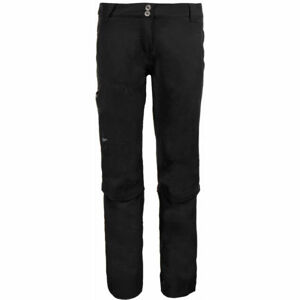 ALPINE PRO KACELA Dámské softshellové kalhoty, černá, velikost 34