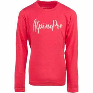 ALPINE PRO CAMRO růžová 104-110 - Dětské triko