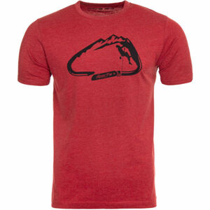 ALPINE PRO MURAL Pánské tričko, červená, velikost M