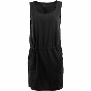 ALPINE PRO PHILA 2 černá M - Dámské šaty