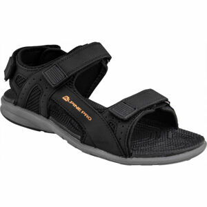 ALPINE PRO TREMAK Pánské sandály, černá, velikost 41
