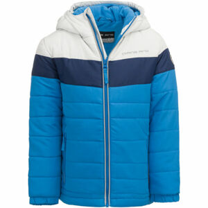 ALPINE PRO TUGESO Chlapecká lyžařská bunda, modrá, velikost 128-134