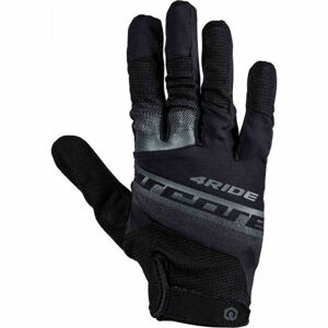 Arcore 4RIDE Cyklistické rukavice, černá, velikost XS