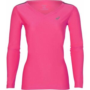 Asics LS TOP W růžová XL - Dámské sportovní triko