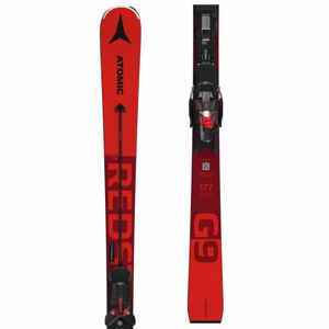 Atomic REDSTER G9 + X 12 GW Unisex sjezdové lyže, červená, veľkosť 183
