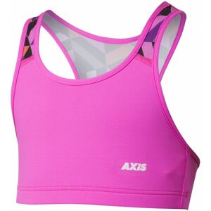Axis FITNESS BRA Dívčí fitness bolerko, Růžová,Bílá, velikost