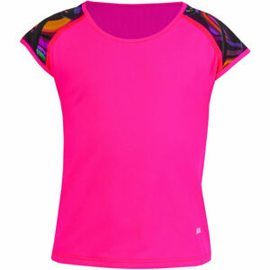 Axis FITNESS T-SHIRT GIRL Dívčí fitness triko, růžová, velikost 128