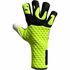 BU1 LIGHT NEON YELLOW NC Pánské fotbalové brankářské rukavice, reflexní neon, velikost 9.5