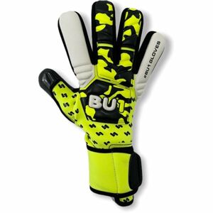 BU1 ONE FLUO NC Pánské fotbalové brankářské rukavice, černá, veľkosť 7