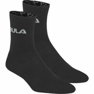 Bula 2PK WOOL SOCK Pánské ponožky, černá, veľkosť 37-39