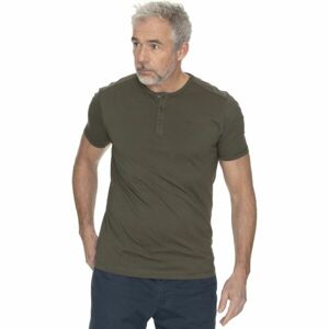 BUSHMAN CONROY Pánské tričko, khaki, velikost XXL