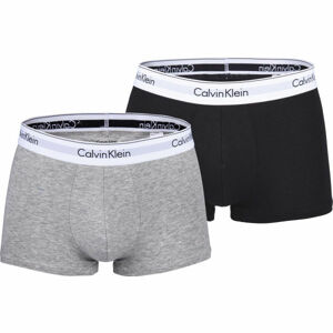 Calvin Klein 2P TRUNK Pánské boxerky, černá, velikost M
