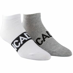Calvin Klein 2PK INTENSE POWER Unisexové ponožky, šedá, velikost S/M