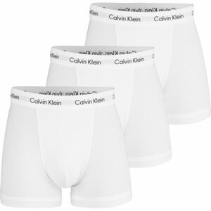 Calvin Klein 3P TRUNK bílá S - Pánské boxerky