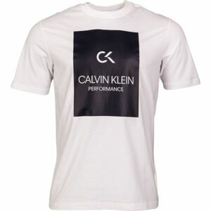 Calvin Klein BILLBOARD SS TEE bílá L - Pánské tričko