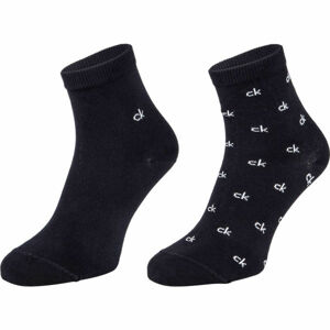 Calvin Klein WOMEN ORGANIC COTTON SHORT CREW 2P GRETCHEN  UNI - Dámské ponožky