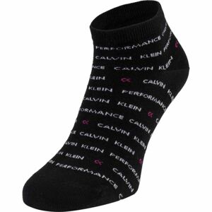 Calvin Klein COOLMAX REPEAT LOGO černá 37-41 - Dámské ponožky